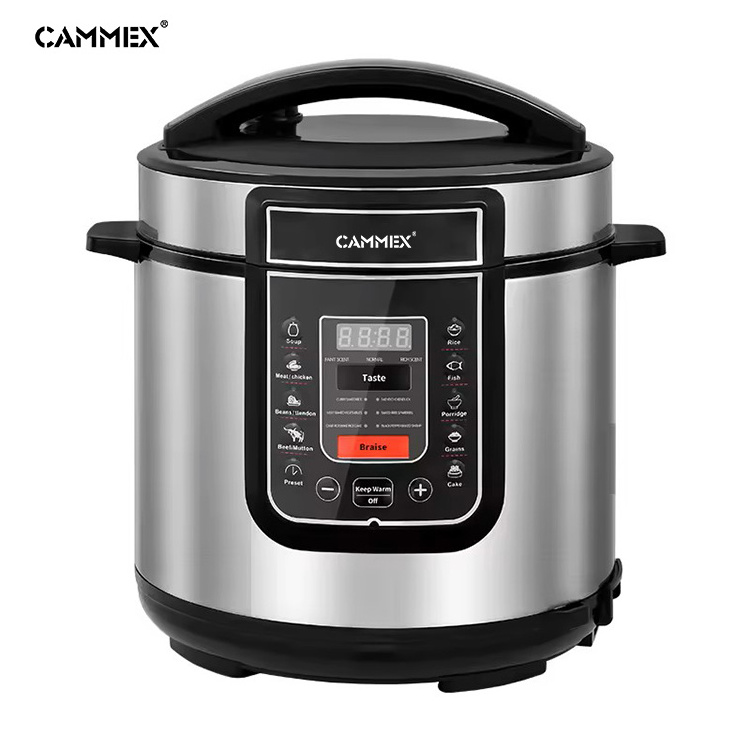 CAMMEX Electric Pressure Cooker 10L With Pressure Release Device