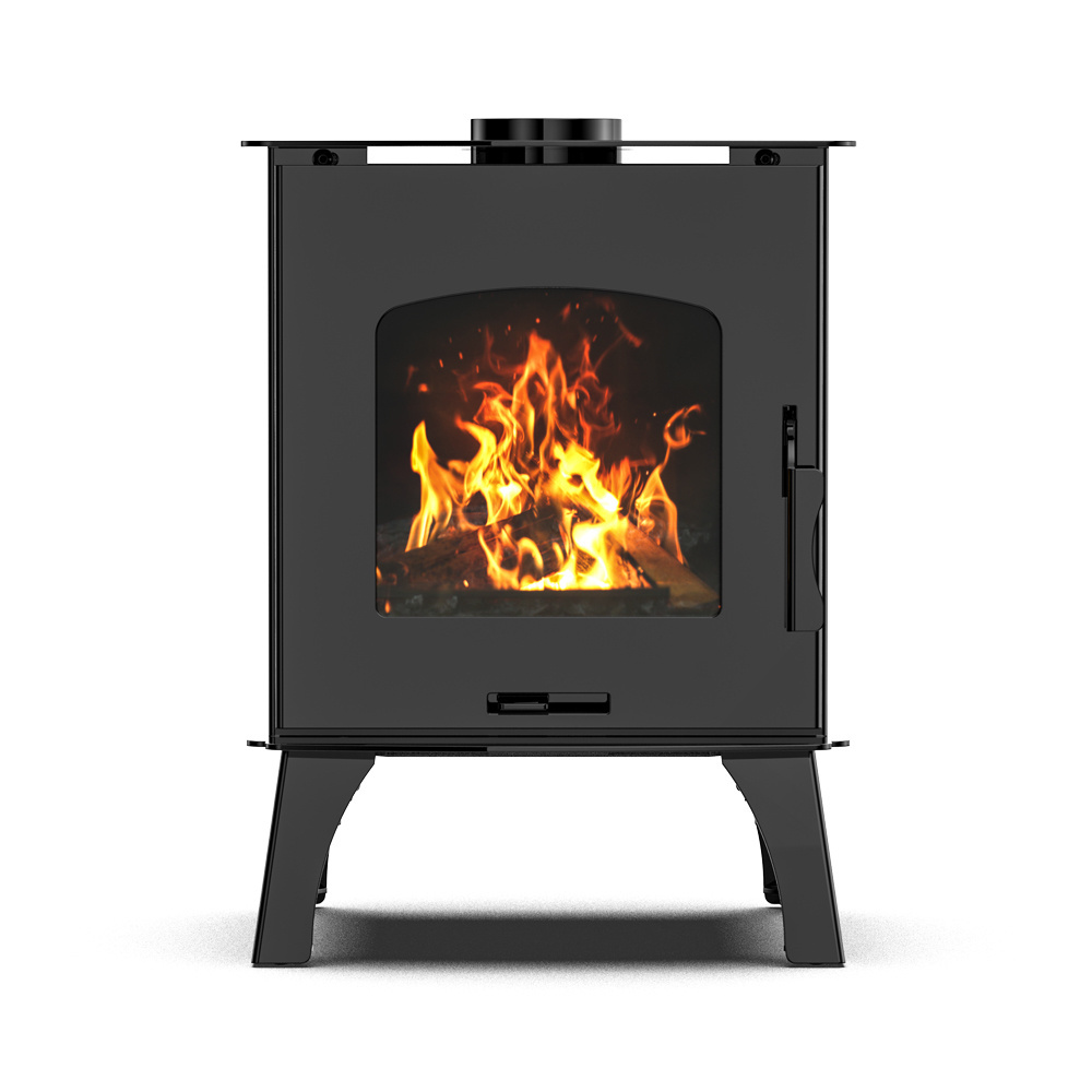 wood stove  Explosive Models R04 freestanding Premium black mini Wood Stove small house use wood fireplace adjustable air intake