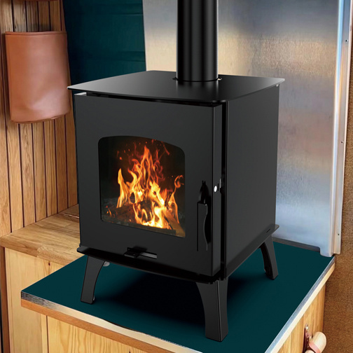 wood stove  Explosive Models R04 freestanding Premium black mini Wood Stove small house use wood fireplace adjustable air intake