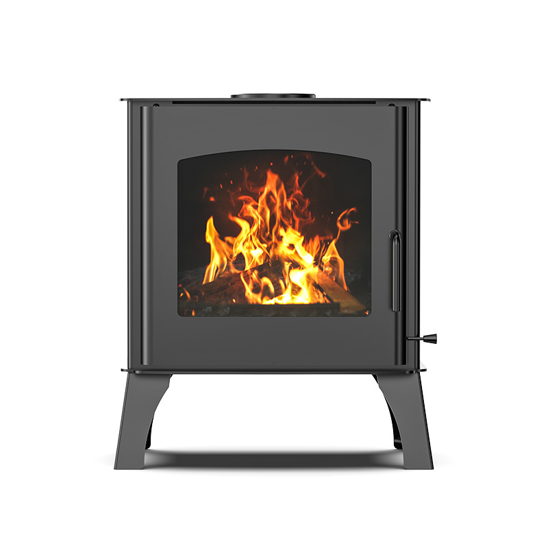 R0701A High Quality Environmentally Friendly Wood Fireplace Steel Real Fire Wood Burning Stove For living room