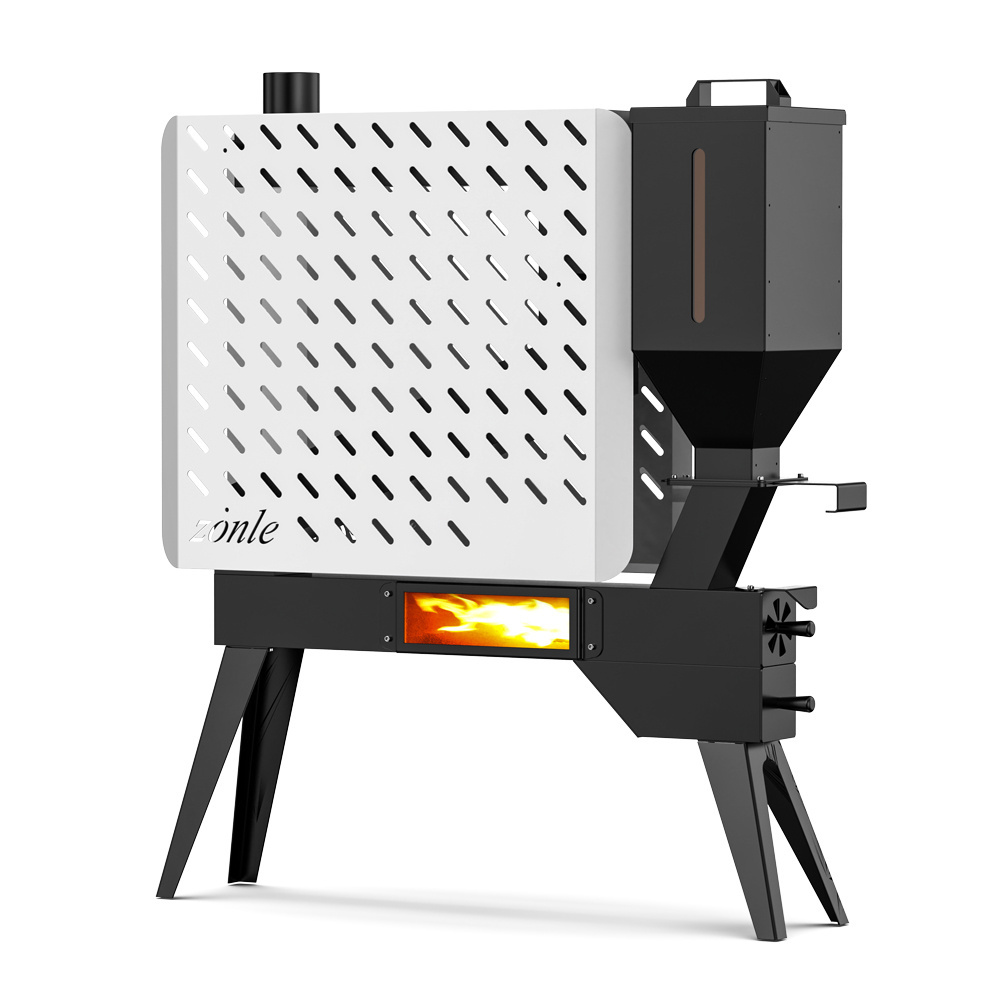 Explosive New Products minimalism Energy-saving pellet fireplace freestanding ultra slim wood pellet Stove without electricity