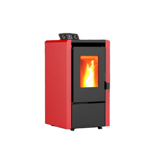 ZLKM0602A Wholesale Cheap Automatic Feeding Portable Wood Pellet Stove with Remote Control