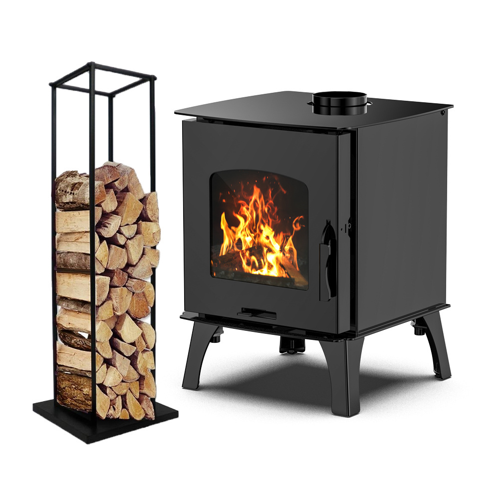 R0401A European style mini Steel Wood Stove Burning Free Standing indoor /RV /Log cabin Wood burn Stove Fireplace