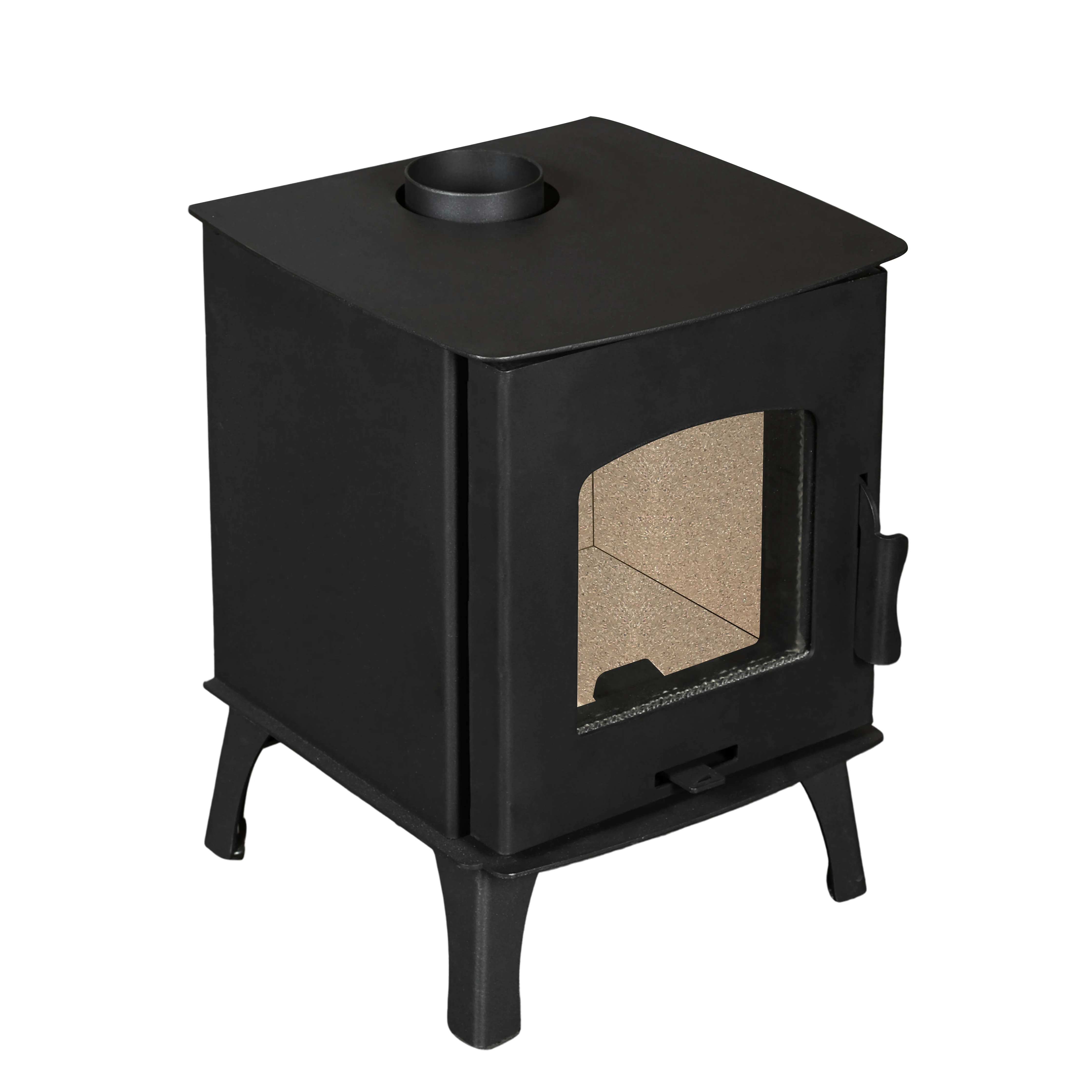 R0401A European style mini Steel Wood Stove Burning Free Standing indoor /RV /Log cabin Wood burn Stove Fireplace