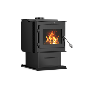 ZLR2500A Indoor Household Heating Wood Burning High-Temperature Resistant Glass Wood Stove with ashpot