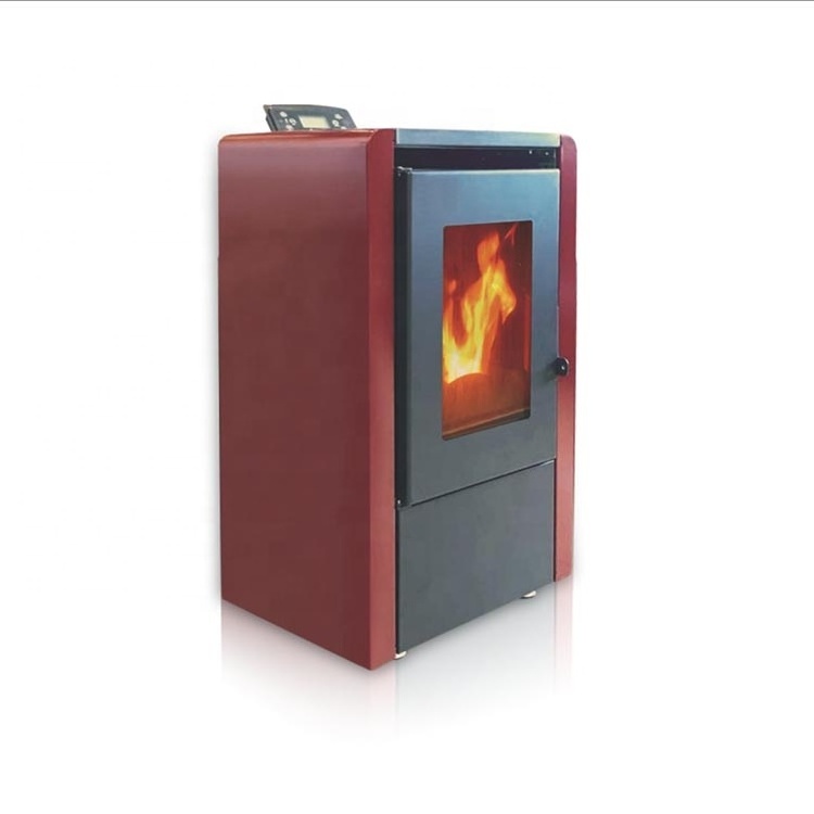 ZLKM0602A  factory direct sales  High Efficiency modern design indoor Pellet Stove & fireplace With Smart Controller