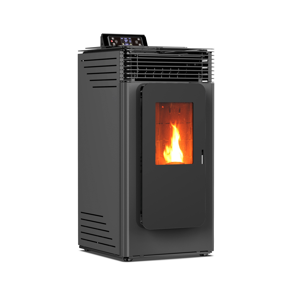 Explosive New Products minimalism Energy-saving pellet fireplace freestanding ultra slim wood pellet Stove without electricity