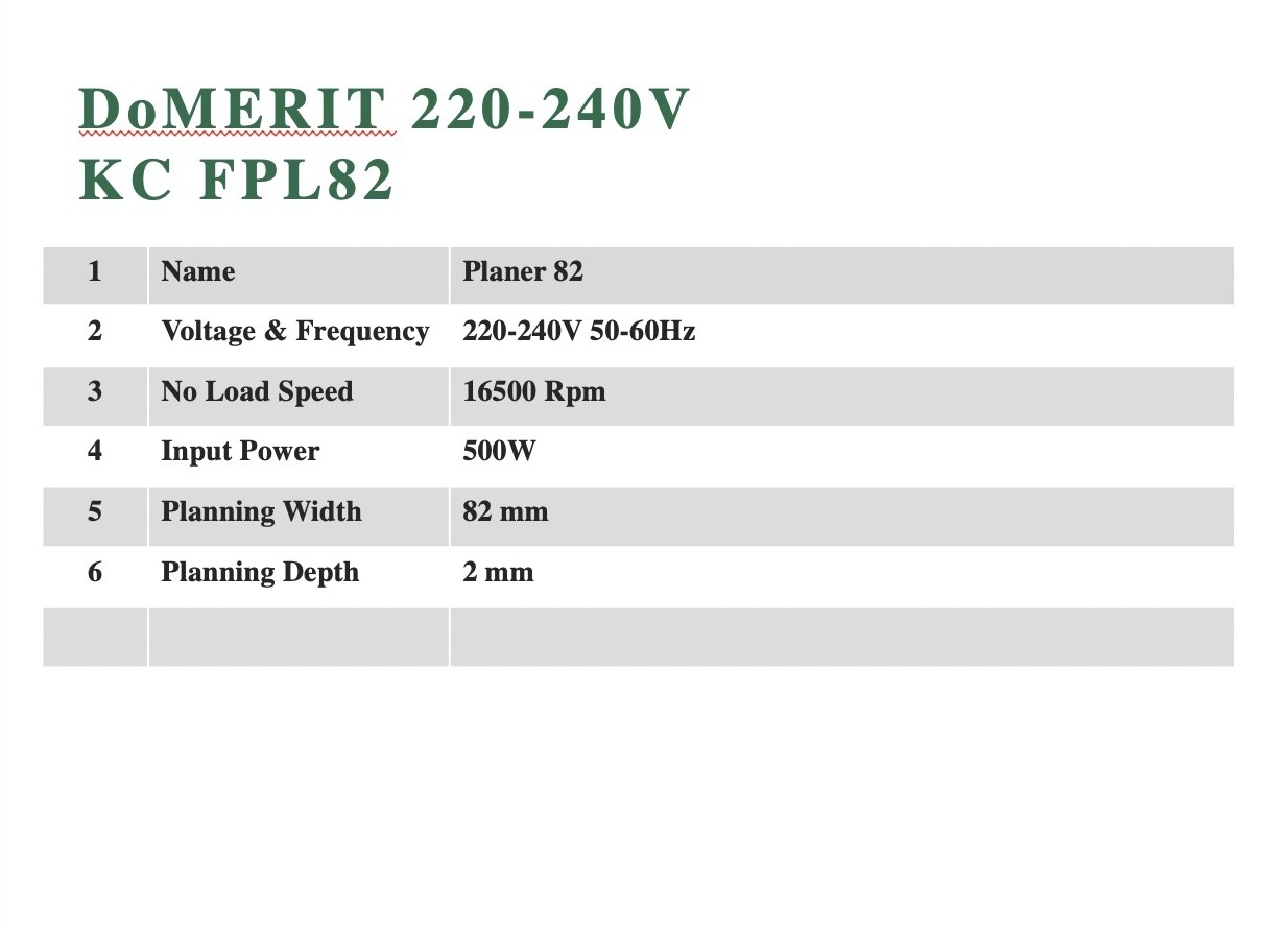 DoMERIT  sale best 82mm*2mm  Mini Electric Wood Planer Working Power Tools for Wood  Woodworking electric planer