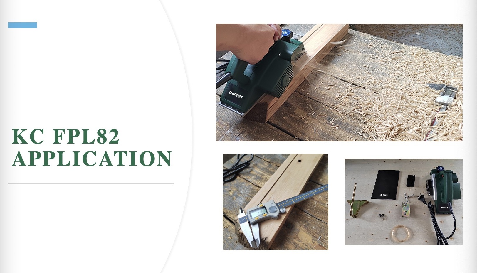 DoMERIT  sale best 82mm*2mm  Mini Electric Wood Planer Working Power Tools for Wood  Woodworking electric planer