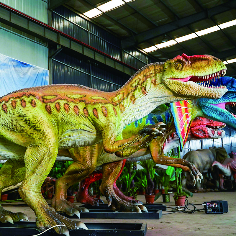 Allosaurus Realistic Theme Park Amusement Jurassic Dino World Dinosaur Costume Dinosaurios Dinosaurs Animatronics Auto Dinosaurs