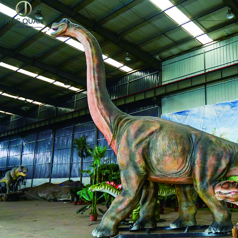 Brachiosaurus Dinosaur Outdoors Theme Park Animatronic Models World Party Decorations Robotic Walking Animals Dinosaurs