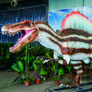 Spinosaurus Animatronic Model Outdoors Theme Park Robotic Automatic Realistic Dinosaur Costume Remote Control Costume Dinosaur