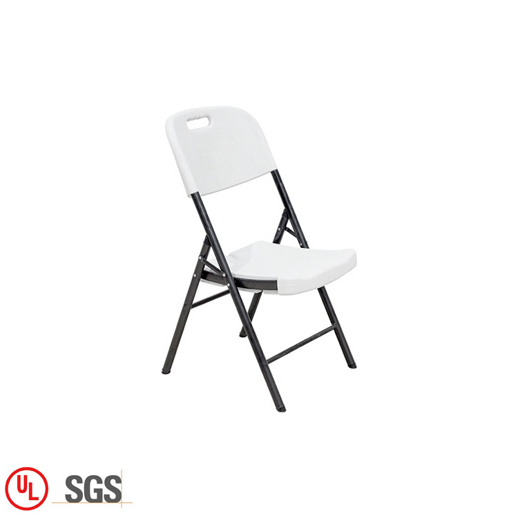 Modern design 10 people folding table and chair set 6 ft garden round plastic foldable table chair