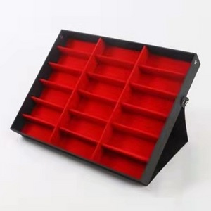 18 grids Glasses Shop Display Storage Box package corrugated box with logo Sunglasses Organizer Box