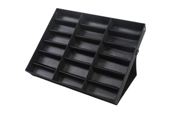 18 grids Glasses Shop Display Storage Box package corrugated box with logo Sunglasses Organizer Box