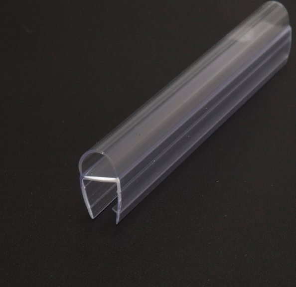 Wholesale Customized Waterproof Clear PVC plastic Rubber door seal profiles for glass Shower Door Seal