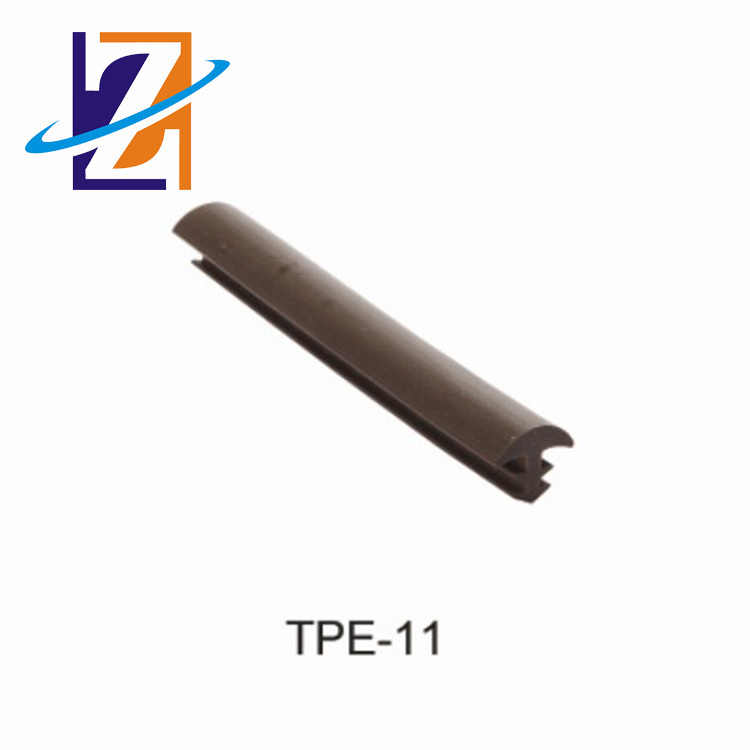 Waterproof T Shaped Sealing Tpe Tpr  Silicon Brown Yellow Black Seals Heat Resistant Rubber Window Seal