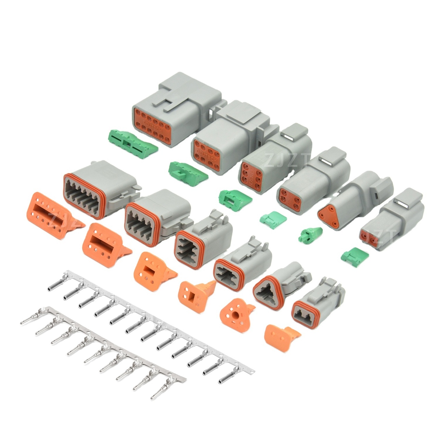 Deutsch type full range of automotive waterproof connector manufacturers/custom wiring harness/male and female connect