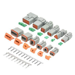 Deutsch type full range of automotive waterproof connector manufacturers/custom wiring harness/male and female connect