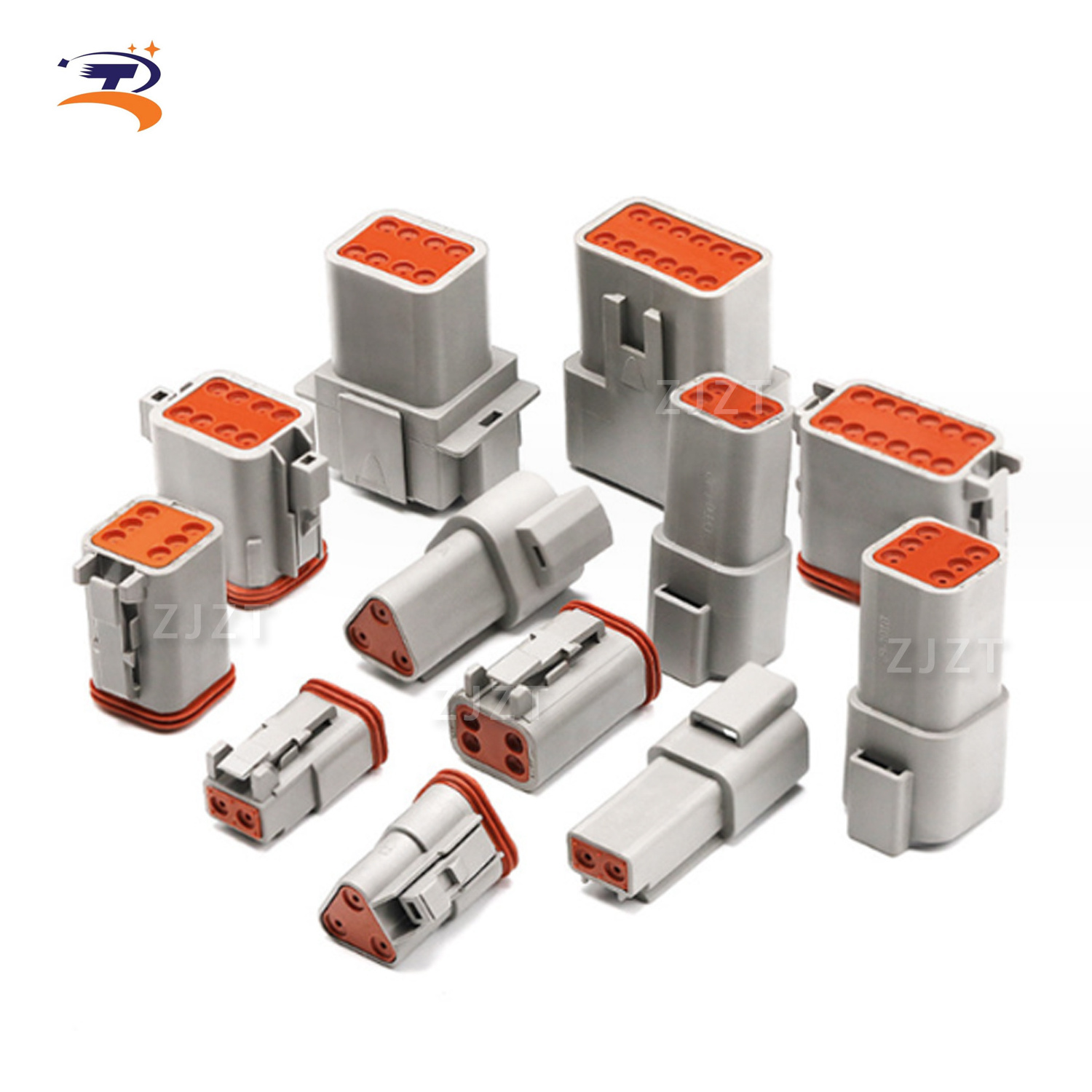 Deutsch type full range of automotive waterproof connector manufacturers/custom wiring harness/male and female connect