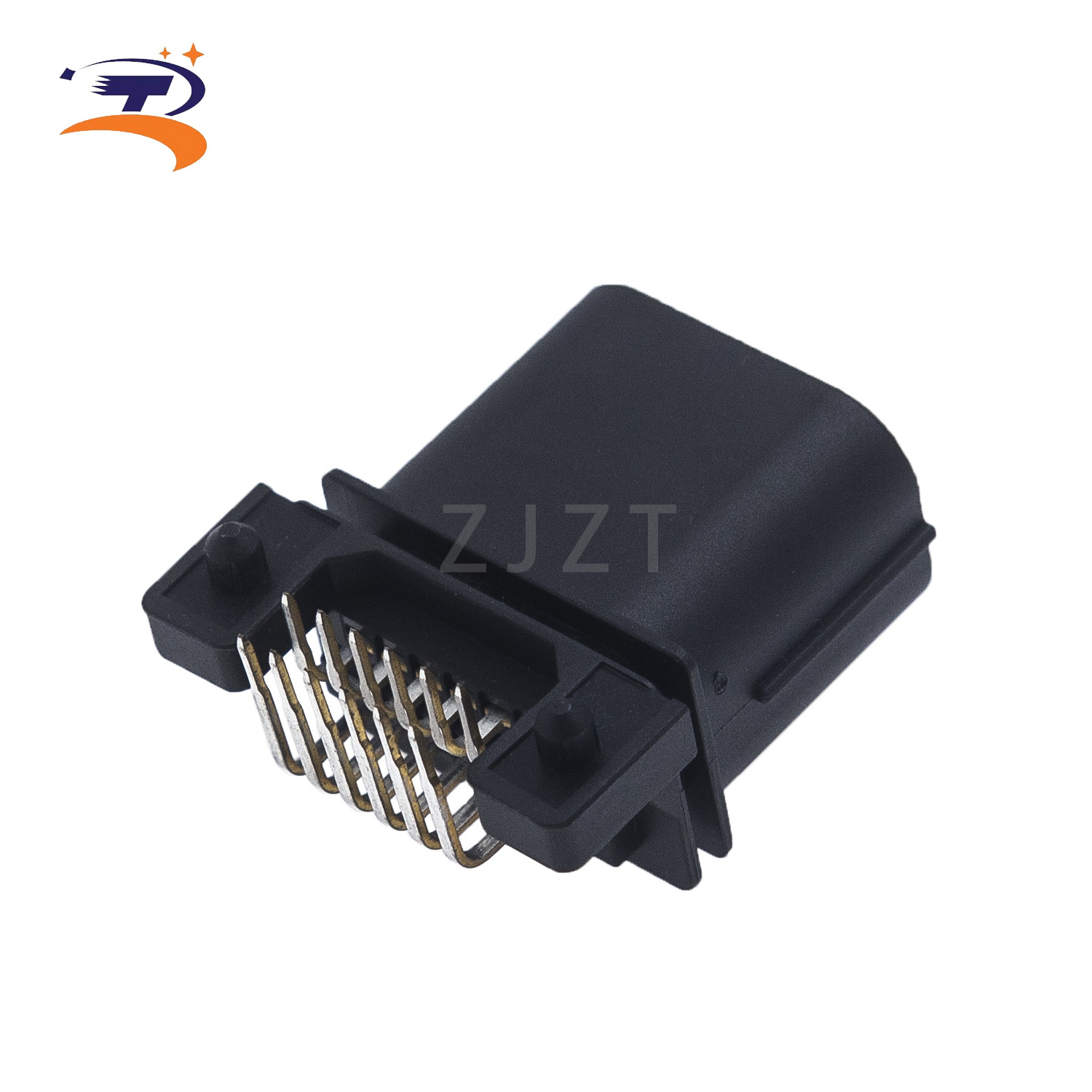 MX23A12NF1- 12-pin ECU male/female Connection Black car connector Bent needle JAE series