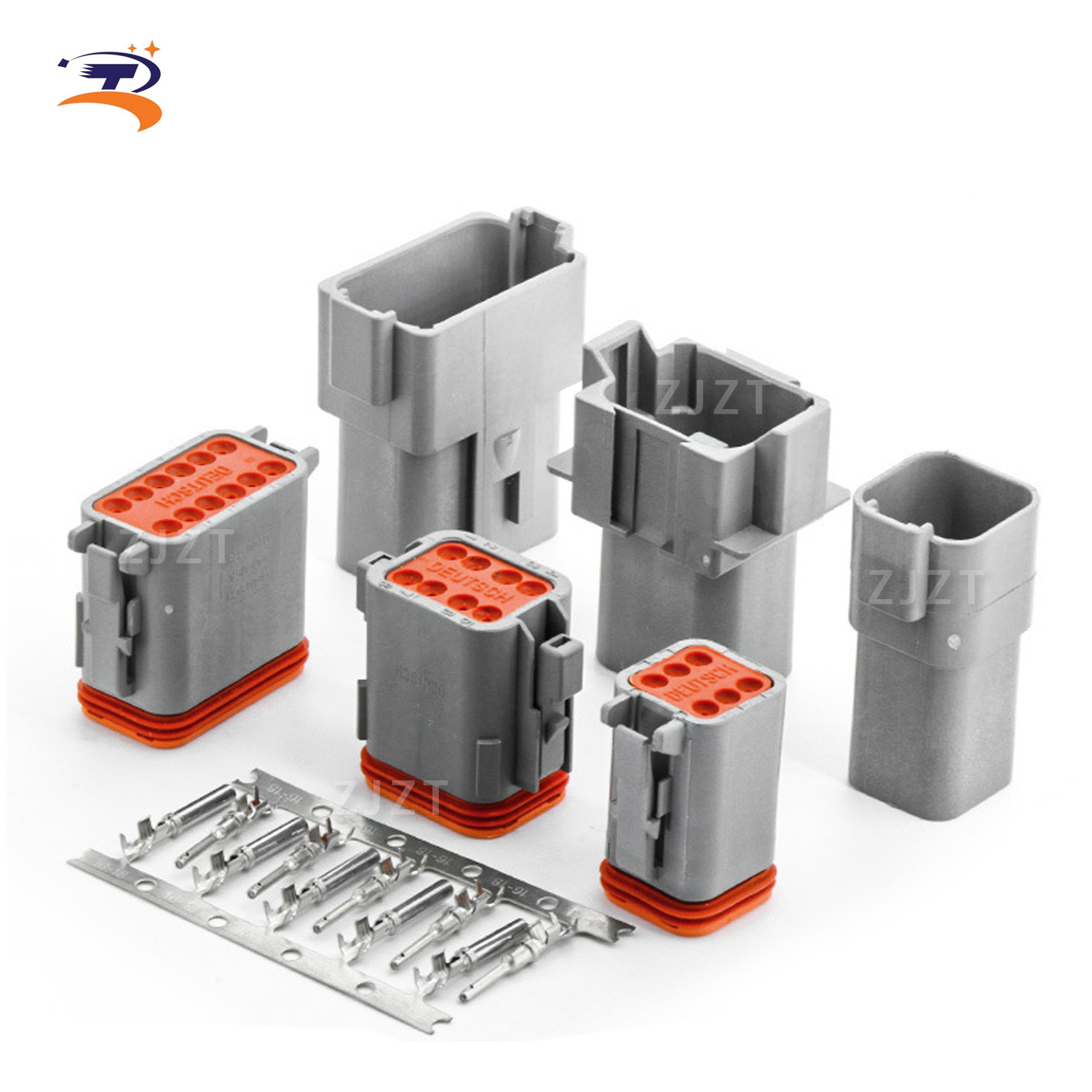 Deutsch type full range of automotive waterproof connector manufacturers/custom wiring harness/male and female connect