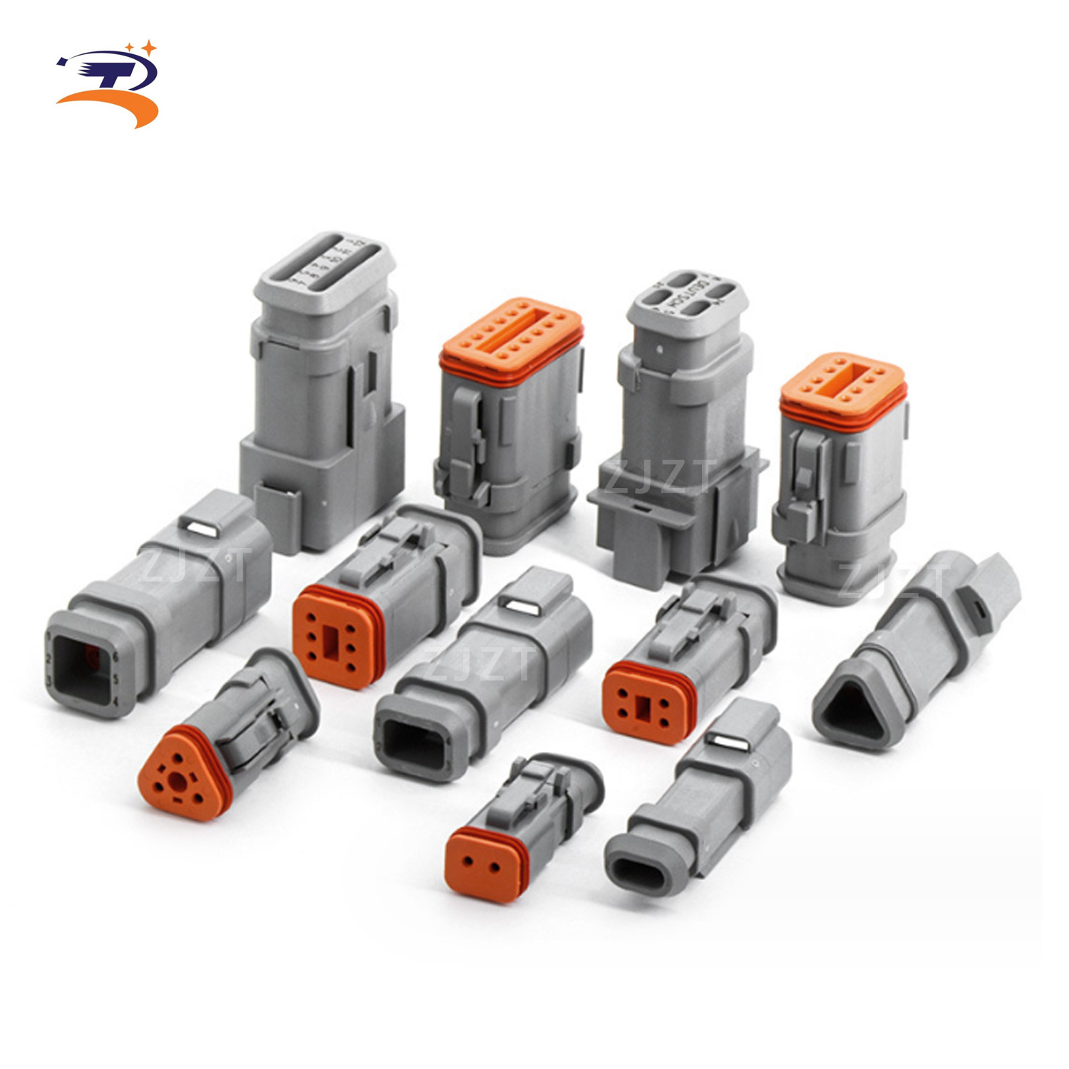 Deutsch type full range of automotive waterproof connector manufacturers/custom wiring harness/male and female connect