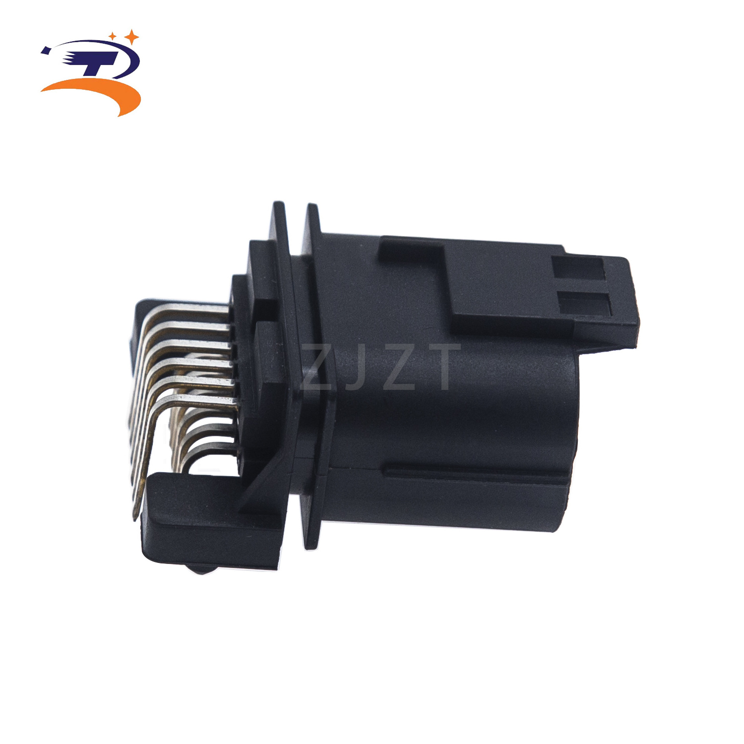 MX23A12NF1- 12-pin ECU male/female Connection Black car connector Bent needle JAE series