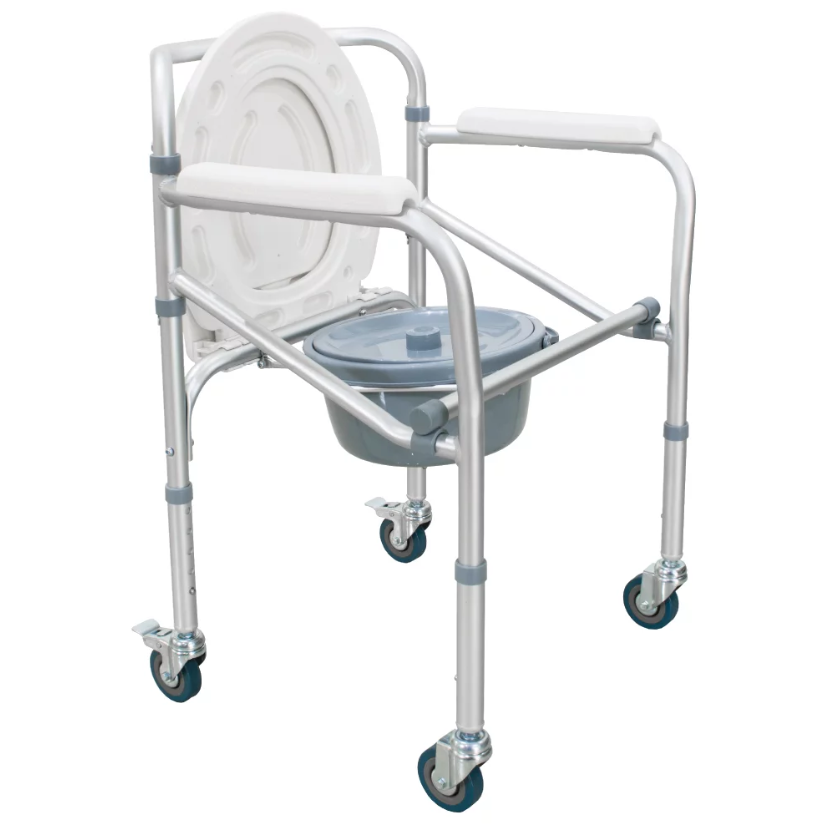 firm popular hot sales cheap foldable commode toilet chair height adjust patient bath toilet chair disabled