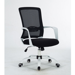 Factory Direct Sell Wholesale Ergonomic Fabric Upholstered Median Dorsal Furniture Leisure Office Chair