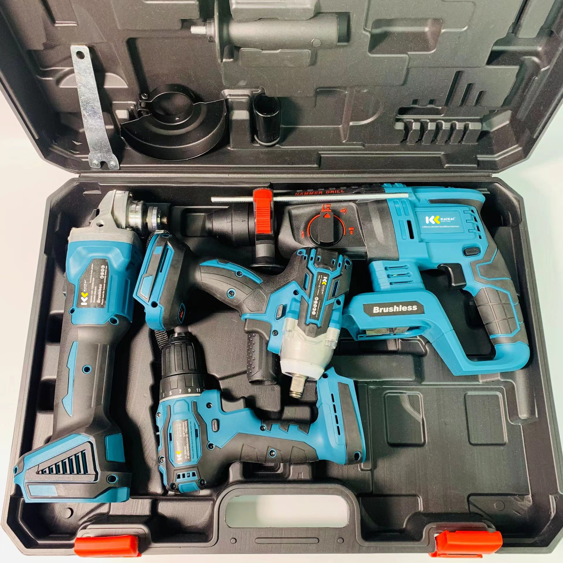 KAIKAI  Combo tool Kit & Power Tools / Cordless Drill Power Tools High Performance Cordless Drills 18V 1.5Ah Cordless Drill