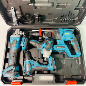 KAIKAI  Combo tool Kit & Power Tools / Cordless Drill Power Tools High Performance Cordless Drills 18V 1.5Ah Cordless Drill