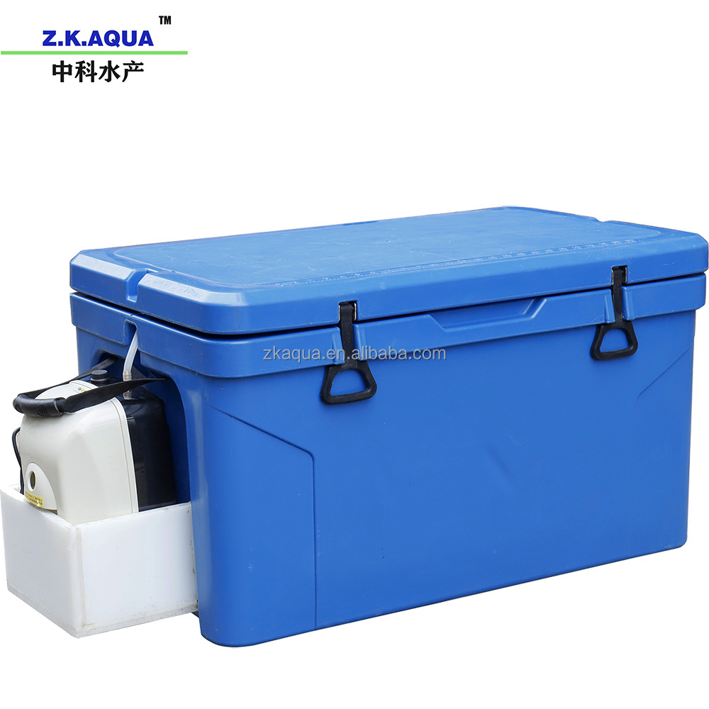 Portable Fish Farm Aquaculture Tank for Live Fish  Transportation with 110L