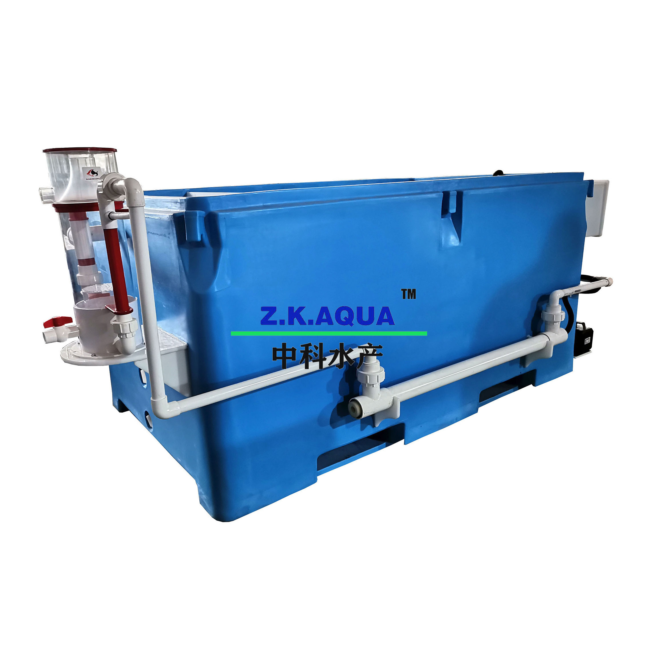 Customized insulated live fish transportation tank with oxygen system