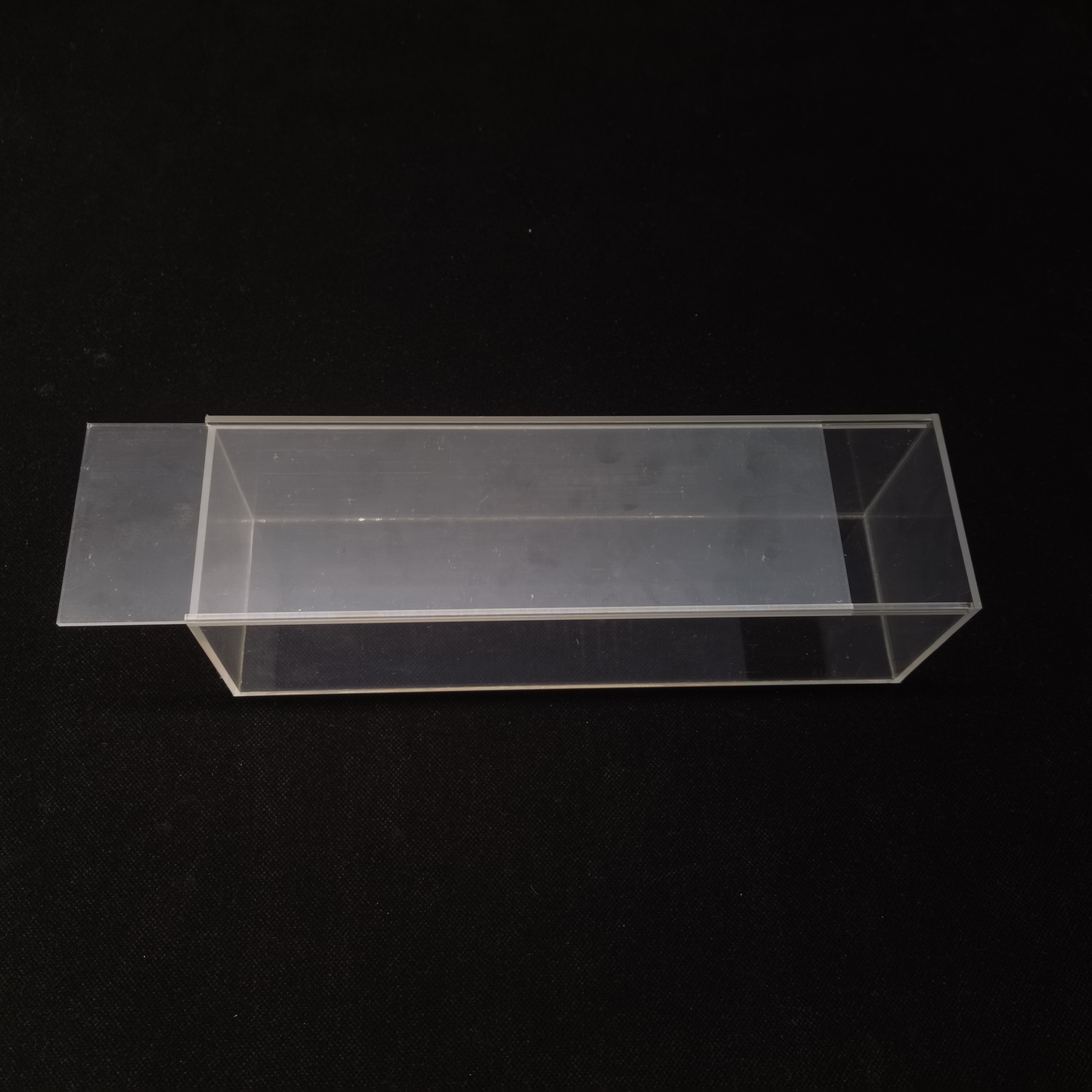 Transparent acrylic display box suitable for Lego model table top box cube storage box