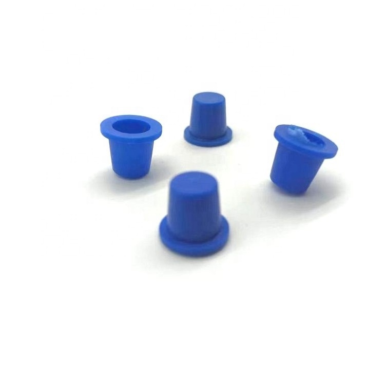 Cosmetic plastic inner plug with silicone bottle insert for plastic bottle stopper