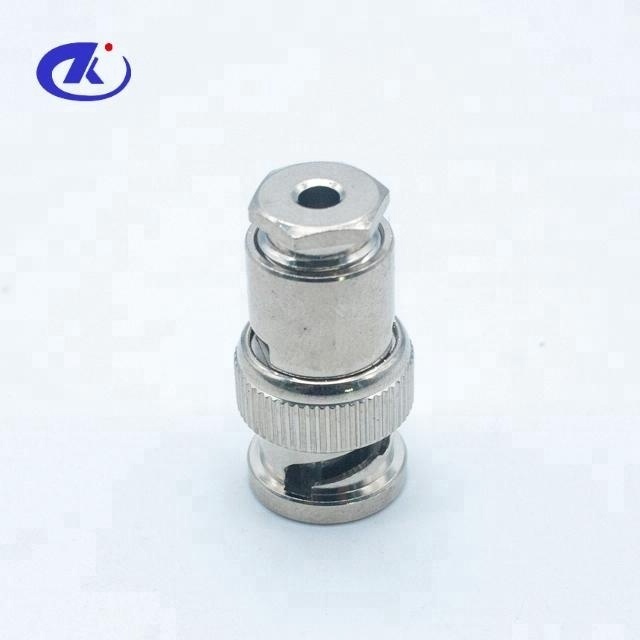 RF Coaxial BNC male crimp connector for RG174/RG316 cable high quality