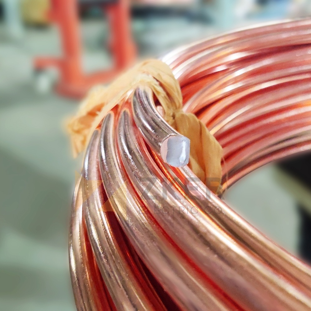 Electric equipment Ground rod Copper coated steel round wire Copper bonded steel Copper clad steel for earthing system