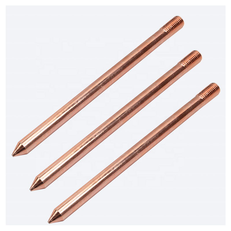 Best Quality Electric equipment steel rod Ground Rod Copper bonded rod Copper coated steel Copper electroplate steel