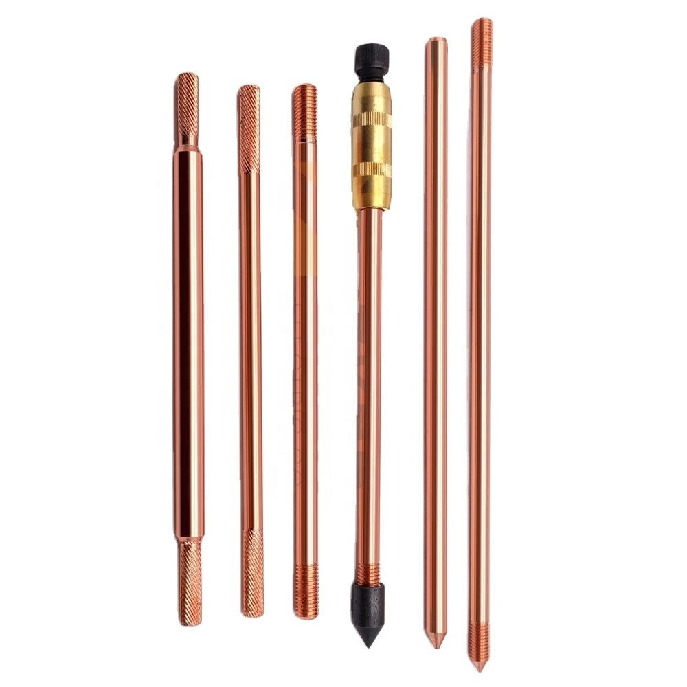 Furse electrode Copper Bonded Earth Rod Copper Clad Steel Grounding rod for Earthing System Material