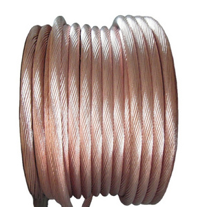 Lightning protection underground copper power cable electric wire grounding cable electrical ground wire earthing cable