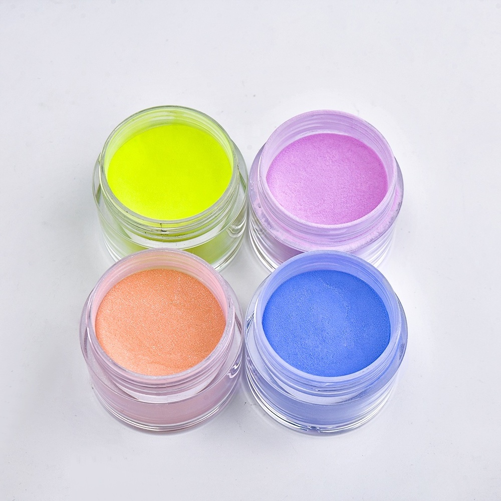 1oz Professional Nail Art Acrylic Powder Wholesale Custom Logo Acrylic Nail Supplies Glow in the Dark Acrylic Powder Bulk Cover