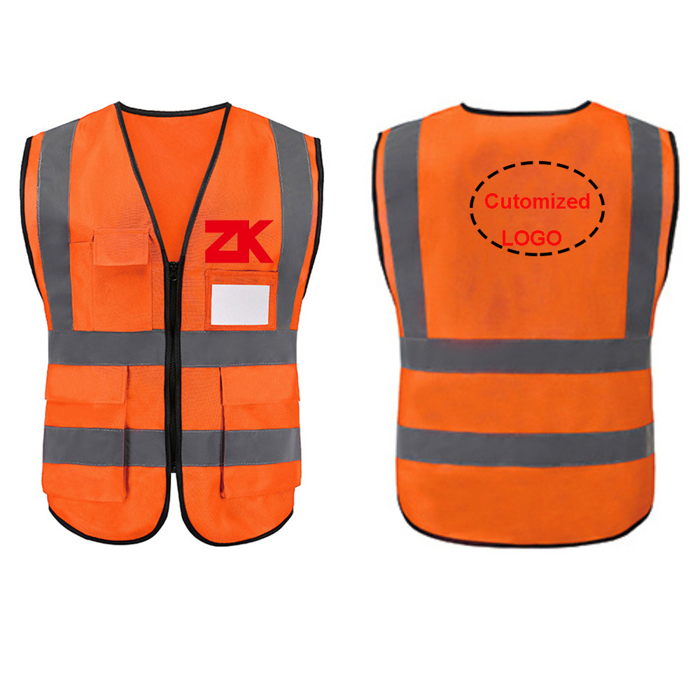 Best selling products yellow warning reflective safety vest for night running