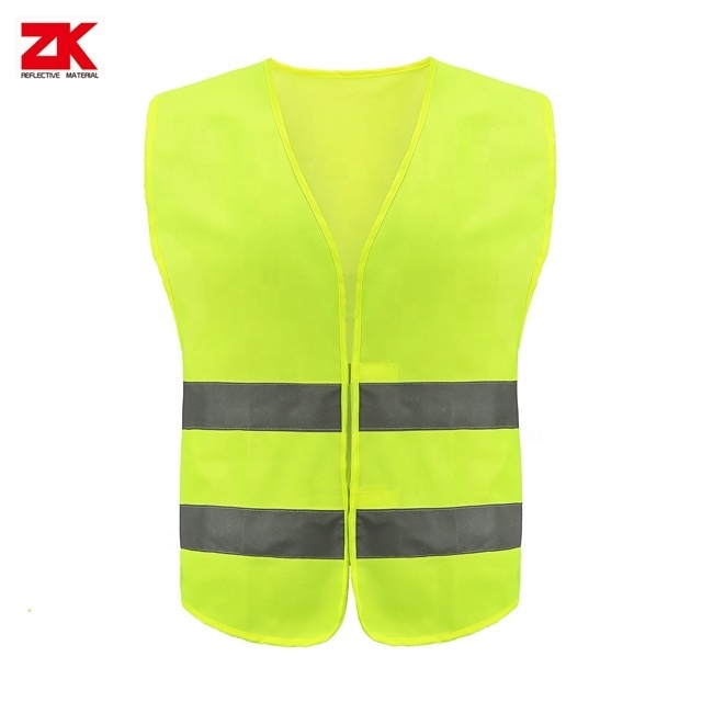 Cheap price fluorescent yellow reflective vest