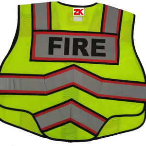 Warning Polyester breathable clothing high visibility Security Safety for construction workers reflective Vest