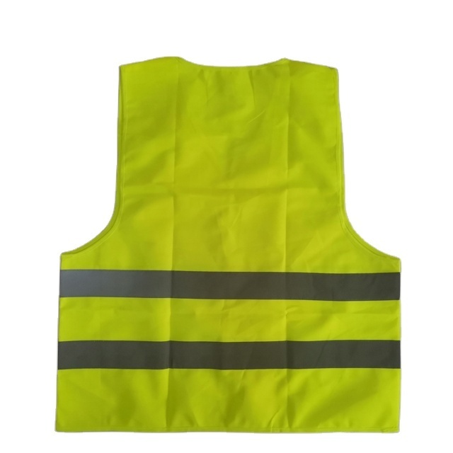 Cheap price fluorescent yellow reflective vest