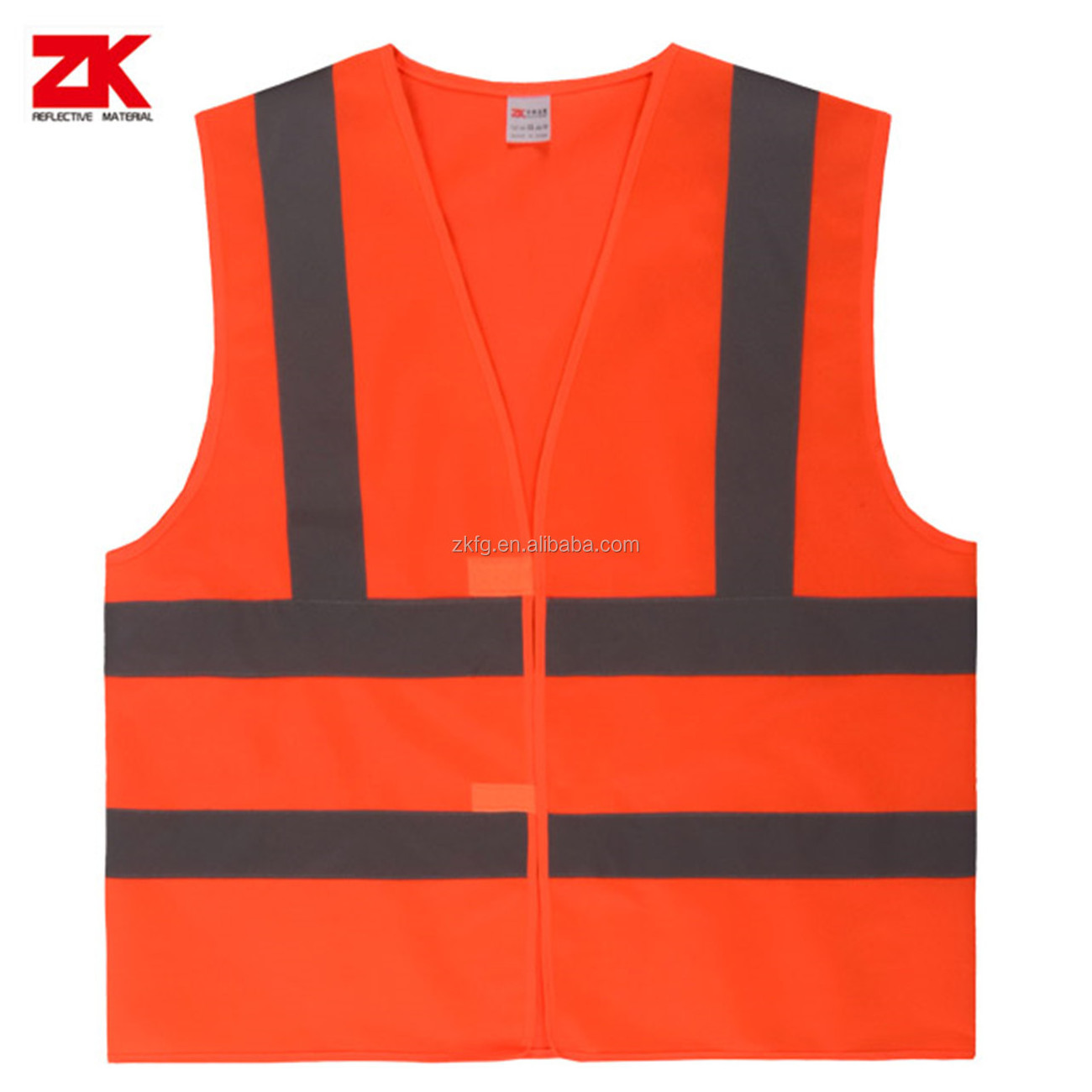 Hot sell polyester industrial clothing high visibility reflective safety vest