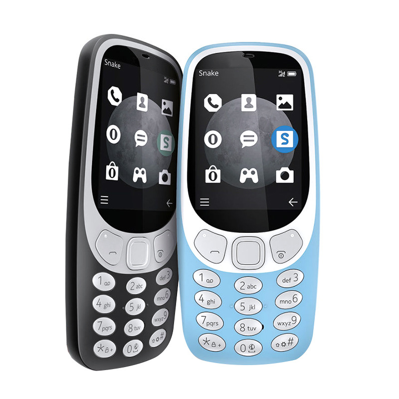 Cheap China Original Bar Feature 2G  phone call 2.4 inch big screen very slim feature Mobile phone from direct factory