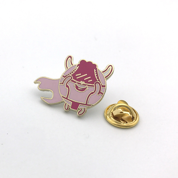 Custom Bulk Lapel Pin Branded Metal Pins Brass Badges Wholesale Manufacturer Anime Enamel Pin