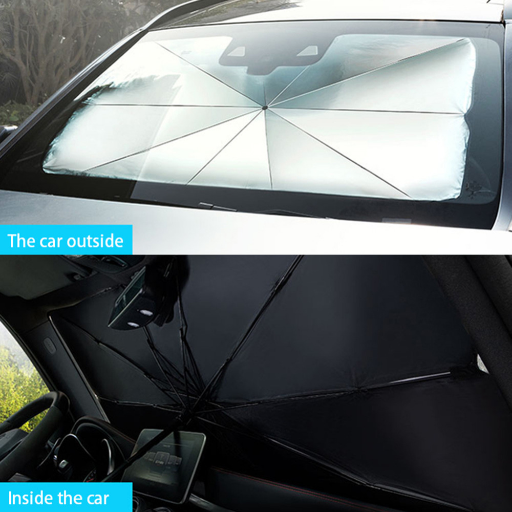 Automotive interior Car parasol Car Windshield Cover UV Protection Sun Shade Front Window Interior Protection Folding umbrella